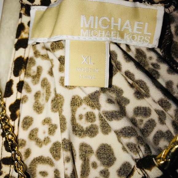 BNWT XL Michael Kors cold shoulder w/jewelry - Picture 7 of 8